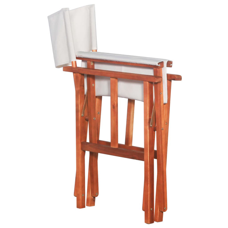 Chaise longue Chasteen, Brun / blanc