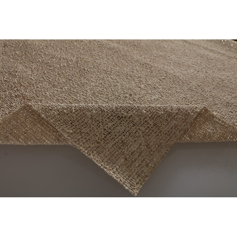 Sous-tapis de haute qualité Ruber and Jute, Rectangle 7 pi 8 po x 12 pi 11 po