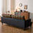 Retro Fabric Washable Straight Sofa