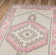 Tapis oriental rose/beige/brun