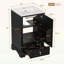 Meuble-lavabo de 20 pouces avec lavabo en céramique et plusieurs options de rangement-711043016