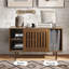 Record Player Stand, Audio Rack, Small TV Table, Accent Cabinet, Vinyl Record Storage Holder