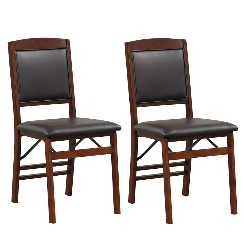 Ensemble de chaises pliantes en cuir Aral