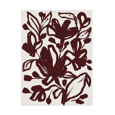 «Oxide Floral I» sur toile