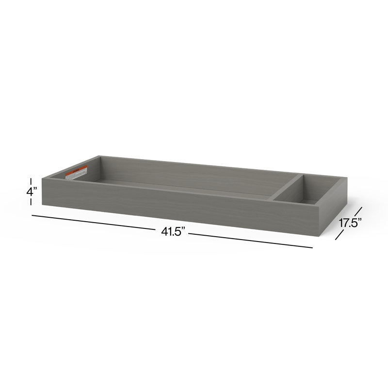 Plateau de table à langer Universal, Gris lunaire
