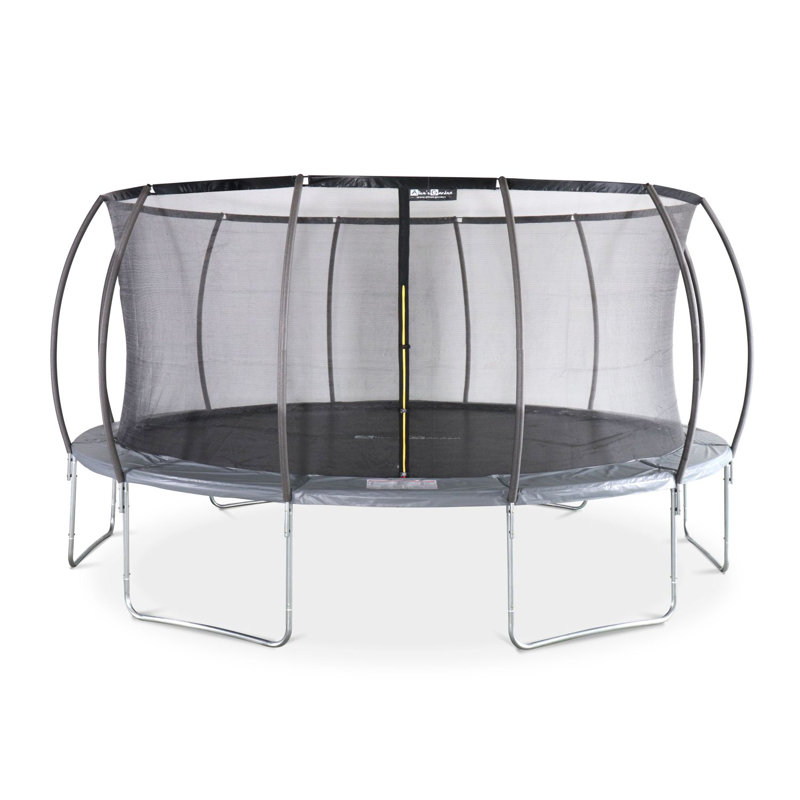 Sweeek ft Round Backyard Trampoline with Safety Enclosure