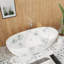 Baignoire de trempage à surface florale 65 po