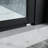 34 To 35-3/8 In. W X 72 H Bi Shower Doors In Matte Black, Clear Glass, Aluminium For Bathroom Fulfilment Semi- Black With H, Astonishment