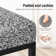 Mixed Color Chenille Bar Stool For Smart Life Set of 2
