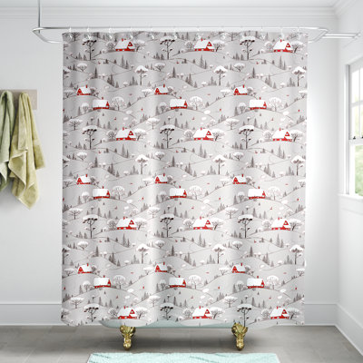 Cambridgeshire Single Shower Curtain