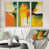 Toile avec cadre blanc