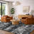 Premium Machine Washable Dream Shag ADS59 Abstract Rug-223289022