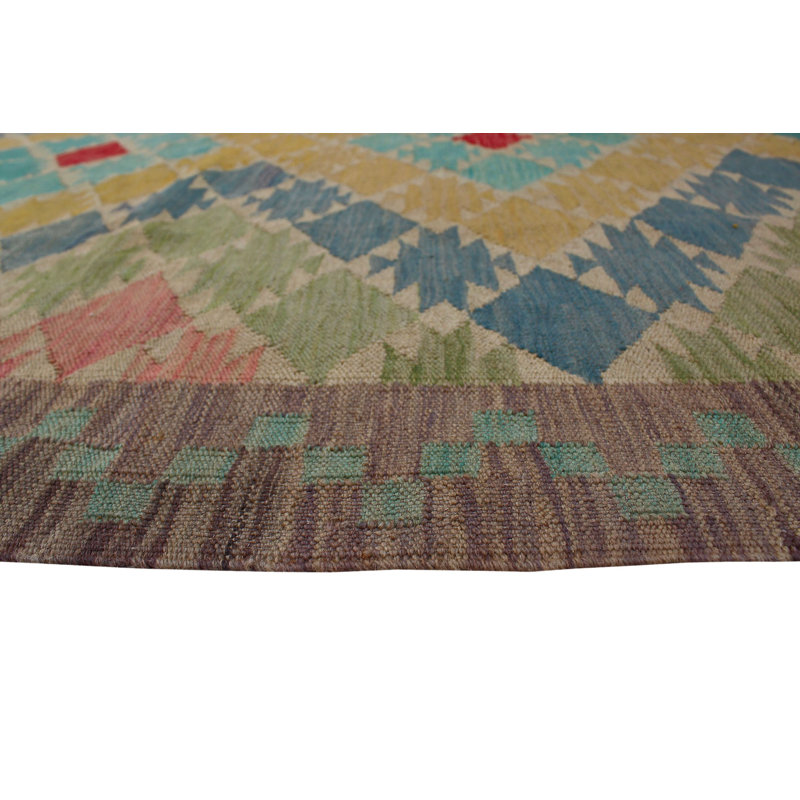 Benge Wool Geometric Indoor Rug