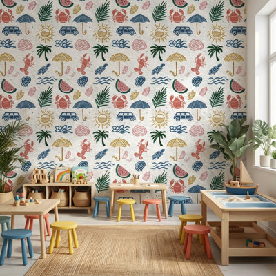 Papier peint adhésif soleil Yeni Caravan