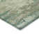 Machine Washable Indoor/Outdoor Xhevrie Teal Rug