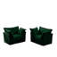 Ensemble de fauteuils d'appoint avec coussins-1155589388