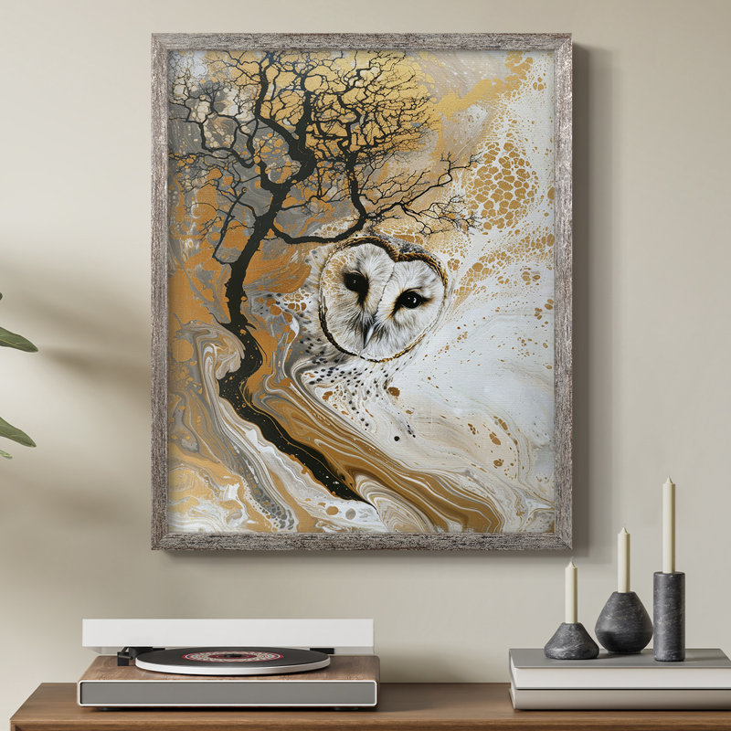 ANIMALS Series L XXII, reproduction encadrée - bois massif, H 21 po x l 17 po