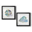 Malecon Shell III - ensemble de 2 reproductions d'art sur toile tendue-580637264-580637231-580637274