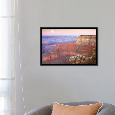 " Full Moon Over The Grand Canyon At Sunset As Seen From Pima Point, Grand Canyon National Park, Arizona " by Tim Fitzharris