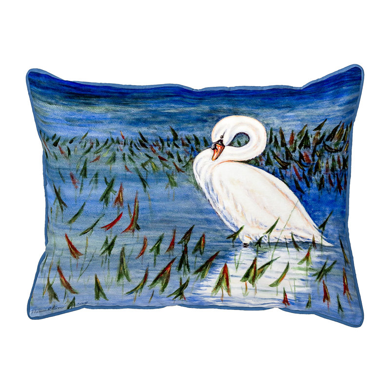 Outdoor Reversible Throw Pillow, Small