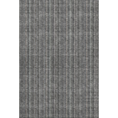 Premium Machine Washable Prisco Gray Rug