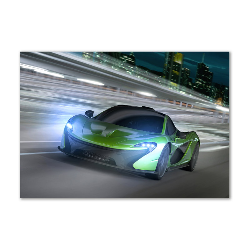 Racer - Wrapped Canvas Art Prints