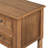 Weinman Modern Rustic Solid Wood Narrow Console Table with 3 Drawers and Bottom Shelf for Hallways, Entryways, or Behind Sofas-863932185