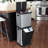 Steel Step On Kitchen Trash Can - 9.5 Gallons