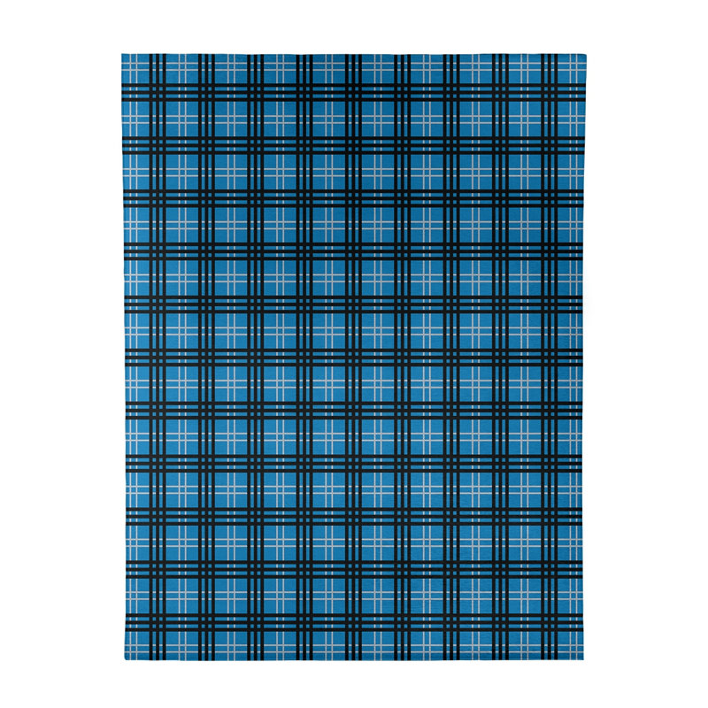 Plaid Indoor Rug, Rectangle 9' x 12'