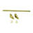 40" Carpet Rod for Stair Runner Set