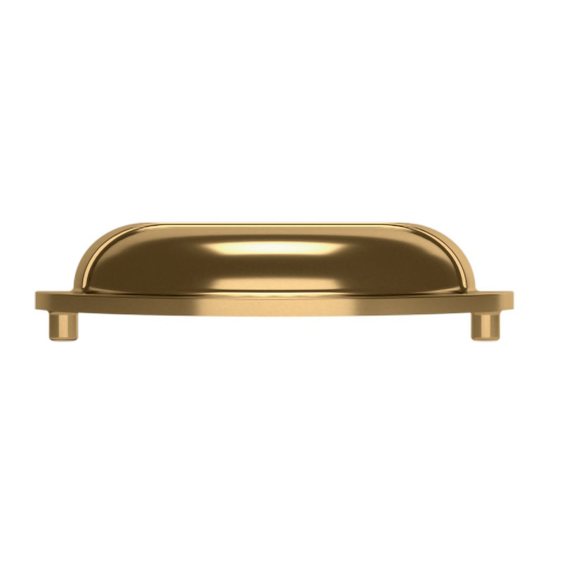 4424 Cup Pull, Polished Brass