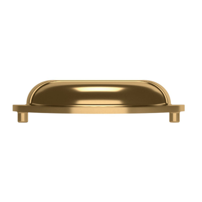 4424 Cup Pull, Polished Brass