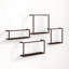Alfy 4 Piece Iron Bracket Shelf
