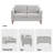 Barton 56'' Upholstered Loveseat Sofa-616326242