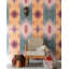 World Of Fabrics Ikat Wallpaper Roll