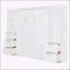Grand lit escamotable mural avec placard-723709675