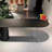 Solid wood and acrylic dining table-109894699