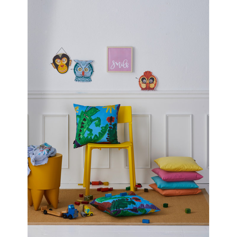 Neo Animal Print Square Cushion