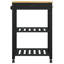 Solid Wood Bar Cart