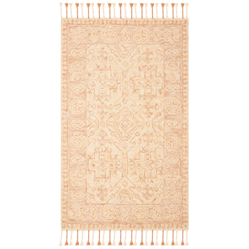 Vahakn Hand Tufted Wool Oriental Rug, Rectangle 3' x 5'