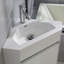 Meuble-lavabo flottant simple 22 po avec lavabo-2088630647