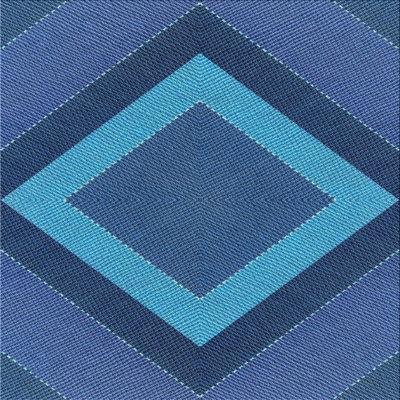 Bleu Tapis décoratif Sabb
