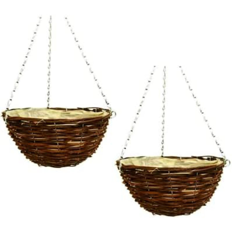 Rattan Elevated Planter