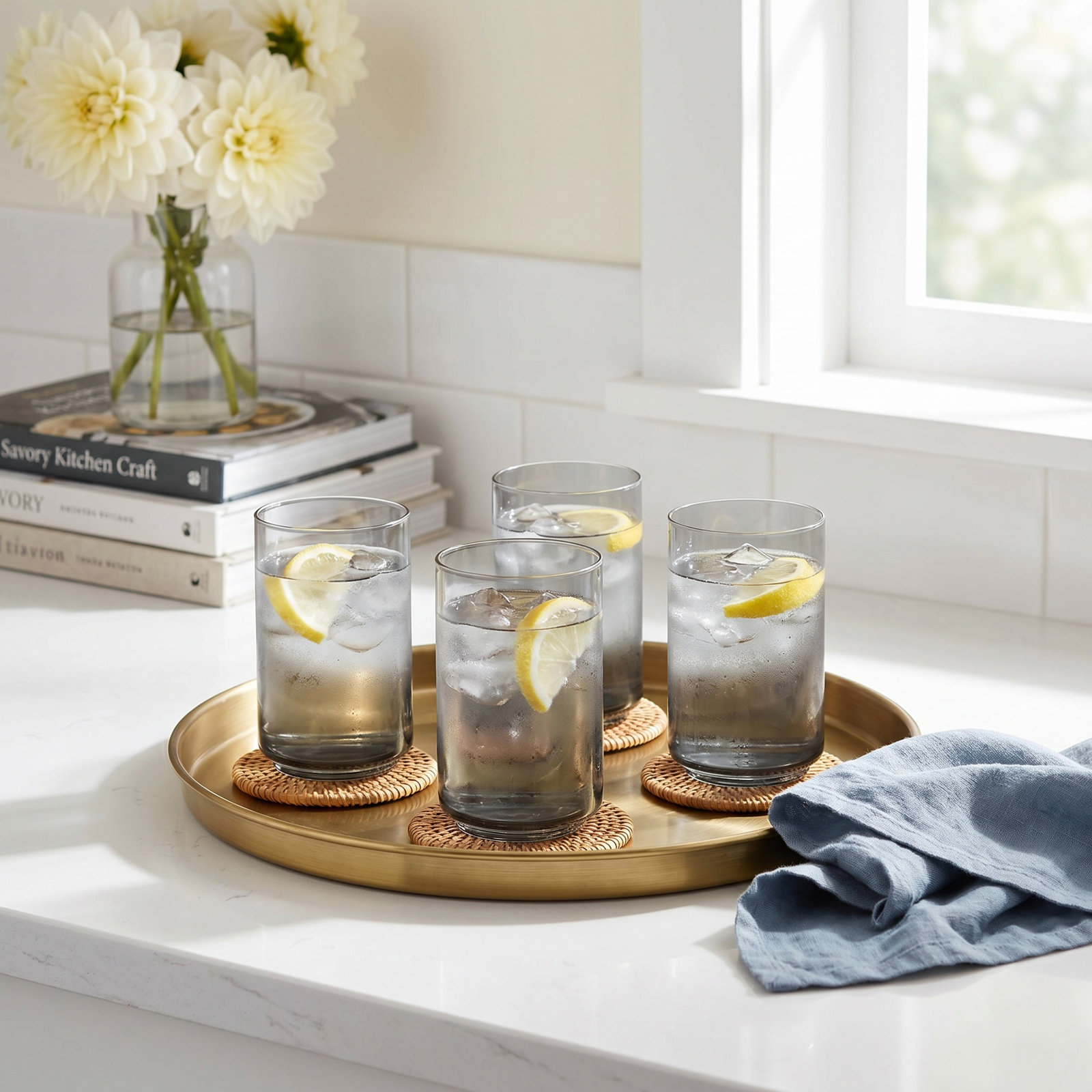 Drinking Glass, Gray