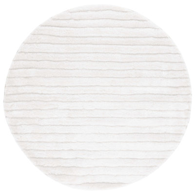 Tapis de couleur unie à poils longs performance touffeté à la main Wyler