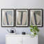 " Paper Slice II " 3 - Pieces Painting Print-2128646211-2128646209