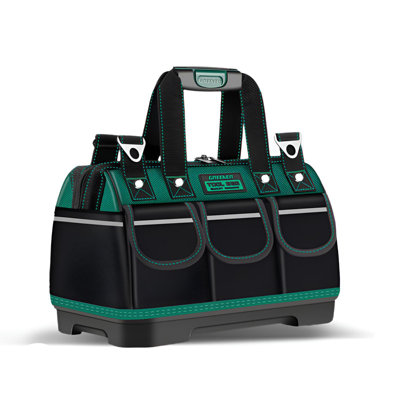 Heavy Duty Portable Tool Bag With Reinforced Design For Electricians And Professionals