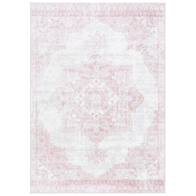 Lowrey Ivory/Gray/Pink Rug