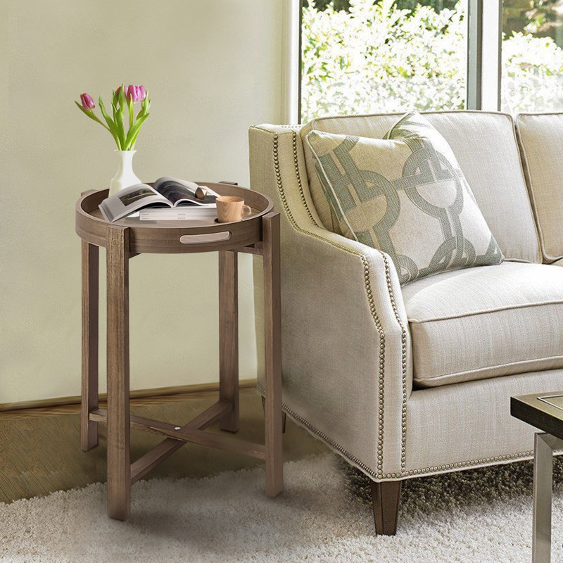 Table de bout en bois massif Daveyon