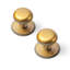 Poignée champignon 1,18 po avec contre-plaque - G019Y-129366031